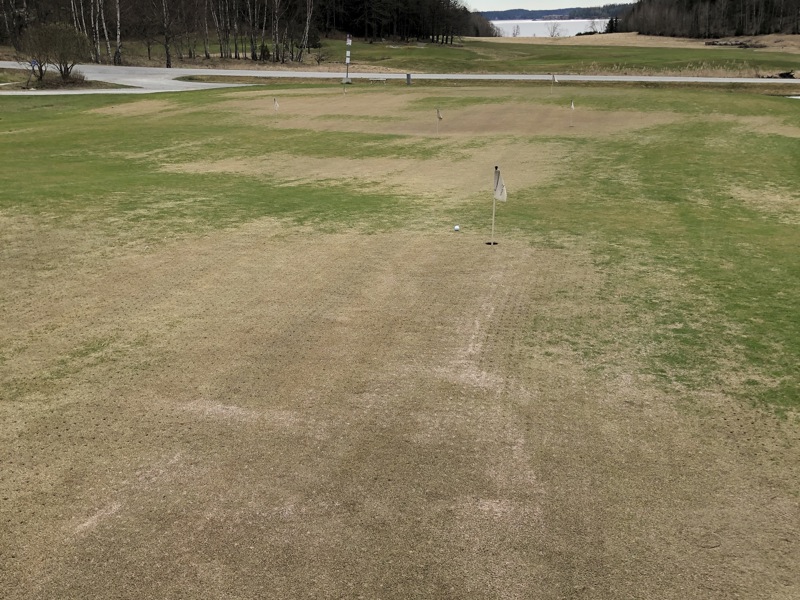 Omfattande banarbete på GolfStar Waxholm