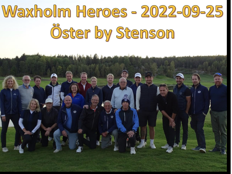 Waxholm Heroes på Öster by Stenson