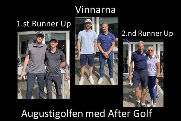 Lördagen 19 augusti 2023 – Augustigolfen med After Golf En tävling för medlemmarna i Waxholms GK.